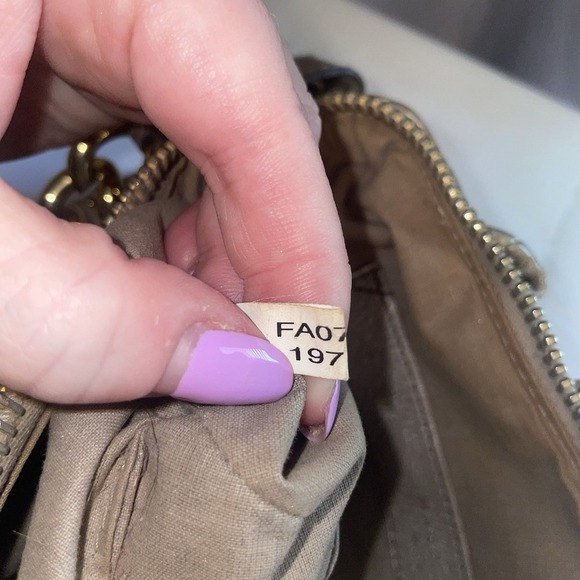 Marc Jacobs Camila Leather Quilted Patchwork Shoulder Bag Purse Italy Gold - Picture 11 of 16